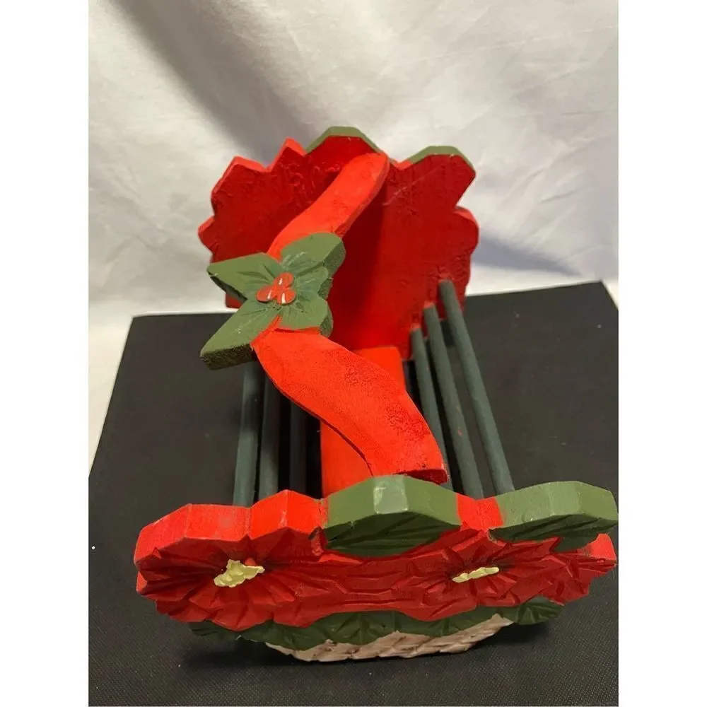 Hand crafted holiday basket